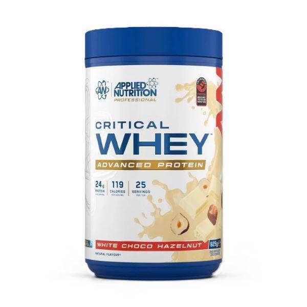 Applied Nutrition Critical Whey, White Choco Hazelnut 825g- Lillys Pharmacy and Health Store