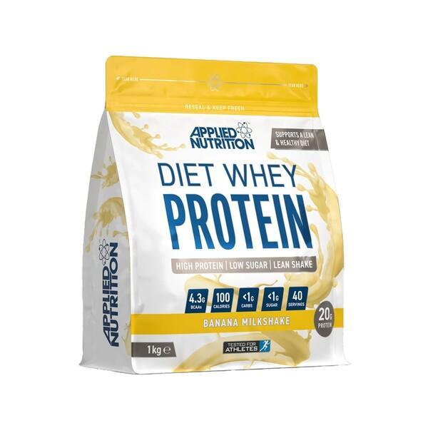 Applied Nutrition Diet Whey, Banana Milkshake 1000g- Lillys Pharmacy and Health Store