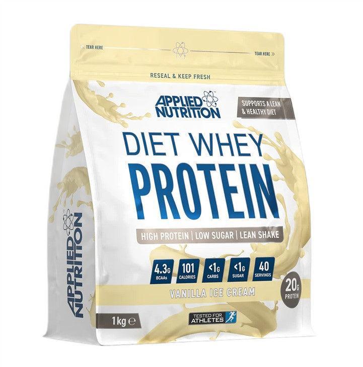 Applied Nutrition Diet Whey, Vanilla Ice Cream (EAN 5056555205440) 1000g- Lillys Pharmacy and Health Store