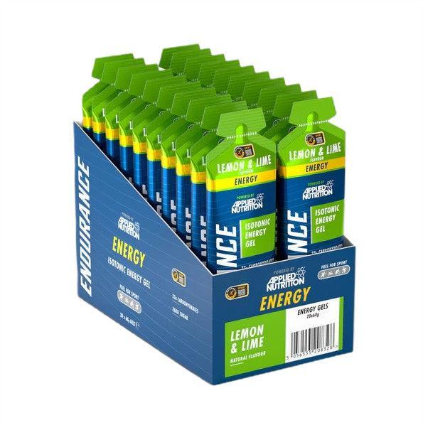 Applied Nutrition Endurance Energy Isotonic Energy Gel, Lemon & Lime 20 x 60g- Lillys Pharmacy and Health Store
