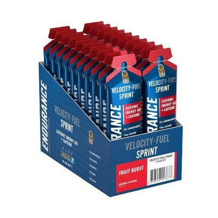 Applied Nutrition Endurance Sprint Isotonic Energy Gel + Caffeine, Fruit Burst 20 x 60g- Lillys Pharmacy and Health Store