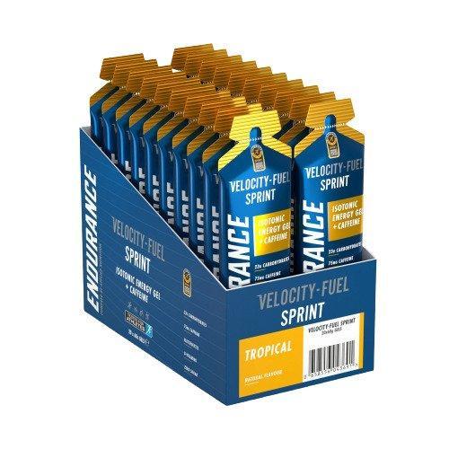 Applied Nutrition Endurance Sprint Isotonic Energy Gel + Caffeine, Tropical 20 x 60g- Lillys Pharmacy and Health Store
