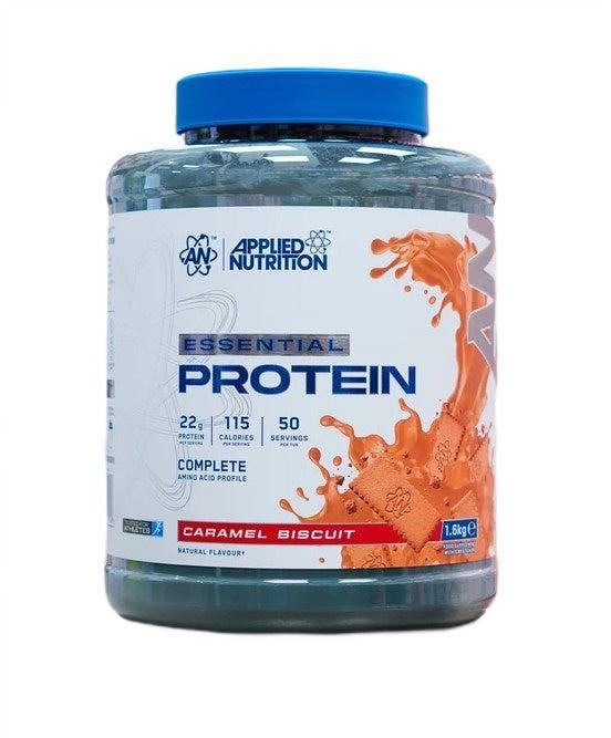 Applied Nutrition Essential Protein, Caramel Biscuit - 1600g - Lilly’s Pharmacy & Health Store