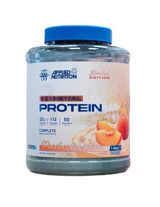 Applied Nutrition Essential Protein, Peaches & Cream - 1600g - Lilly’s Pharmacy & Health Store