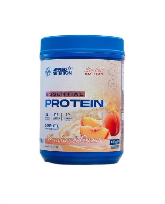Applied Nutrition Essential Protein, Peaches & Cream - 400g - Lilly’s Pharmacy & Health Store