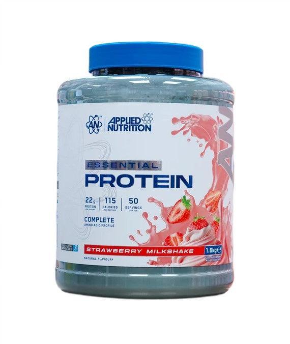 Applied Nutrition Essential Protein, Strawberry Milkshake - 1600g - Lilly’s Pharmacy & Health Store