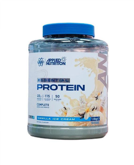 Applied Nutrition Essential Protein, Vanilla Ice Cream - 1600g - Lilly’s Pharmacy & Health Store
