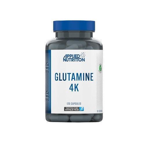 Applied Nutrition Glutamine 4K 120 caps- Lillys Pharmacy and Health Store