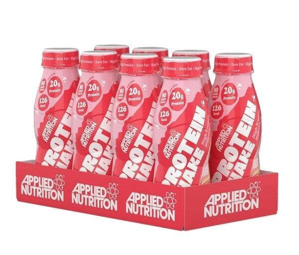 Applied Nutrition High Protein Shake, Strawberries & Cream - 8 x 330 ml. - Lilly’s Pharmacy & Health Store