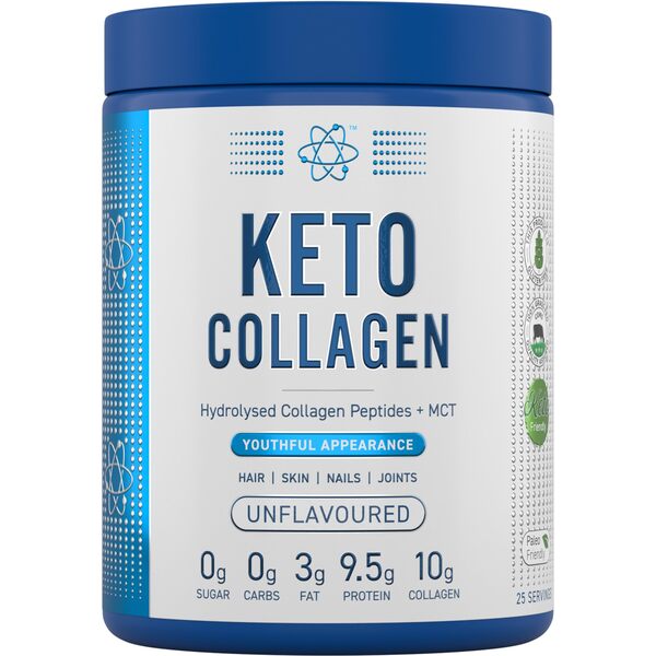 Applied Nutrition Keto Collagen, Unflavoured 325g- Lillys Pharmacy and Health Store