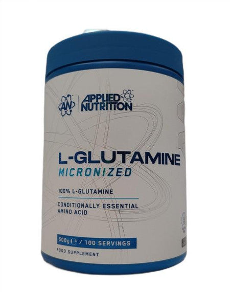 Applied Nutrition LGlutamine, Micronized 500g- Lillys Pharmacy and Health Store