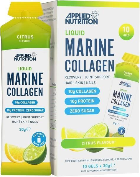 Applied Nutrition Liquid Marine Collagen, Citrus 10 x 30g- Lillys Pharmacy and Health Store