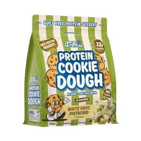 Applied Nutrition Protein Cookie Dough Dessert, White Choc Pistachio 1000g- Lillys Pharmacy and Health Store