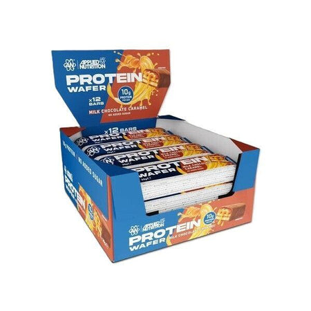 Applied Nutrition Protein Wafer, Milk Chocolate Caramel 12 x 39g- Lillys Pharmacy and Health Store