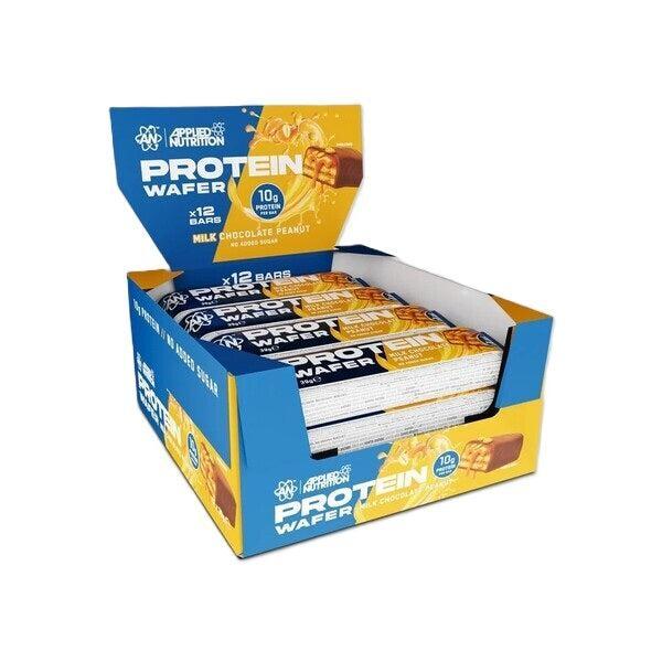 Applied Nutrition Protein Wafer, Milk Chocolate Peanut 12 x 39g- Lillys Pharmacy and Health Store