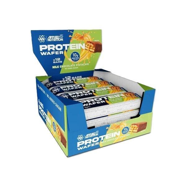 Applied Nutrition Protein Wafer, Milk Chocolate Pistachio 12 x 39g- Lillys Pharmacy and Health Store