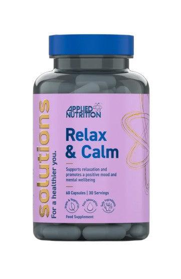 Applied Nutrition Solutions Relax & Calm 60 caps- Lillys Pharmacy and Health Store
