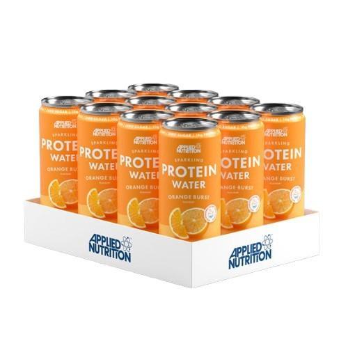 Applied Nutrition Sparkling Protein Water, Orange Burst 12 x 330 ml- Lillys Pharmacy and Health Store
