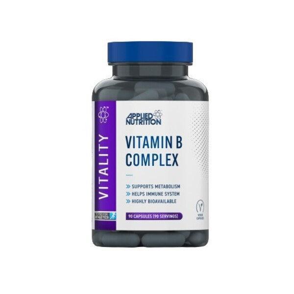 Applied Nutrition Vitality Vitamin B Complex 90 caps- Lillys Pharmacy and Health Store
