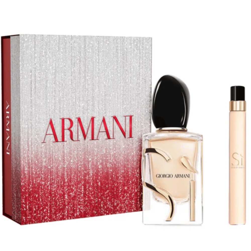 Armani Si 50ml 2pc Gift Set 50ml Edp Spr, 10ml Edp Spr- Lillys Pharmacy and Health Store