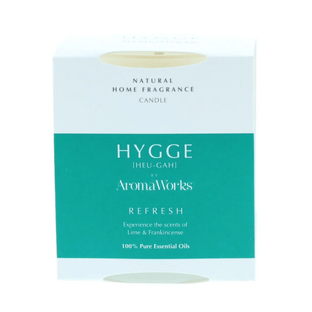 Arom Works Hygge Renew Basil & Mandarin Candle- Lillys Pharmacy and Health Store