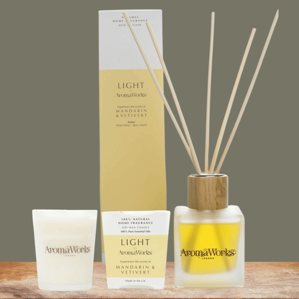 Aroma Works Light Range Mandarin & Vetivert Bundle- Lillys Pharmacy and Health Store