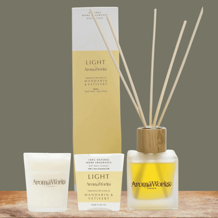 Aroma Works Light Range Mandarin & Vetivert Bundle- Lillys Pharmacy and Health Store