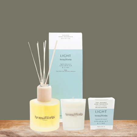 Aroma Works Light Range Spearmint & Lime Bundle- Lillys Pharmacy and Health Store
