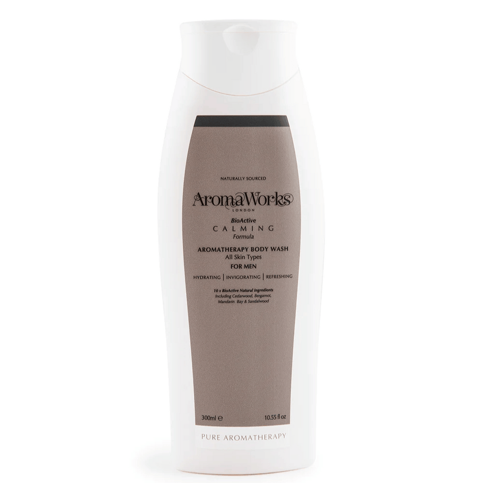 AromaWorks Calming Aromatherapy Body Wash for Men - 300ml- Lillys Pharmacy and Health Store