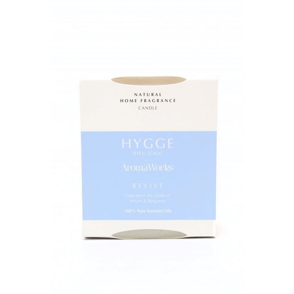 AromaWorks Hygge Revive Amyris & Bergamot Candle- Lillys Pharmacy and Health Store