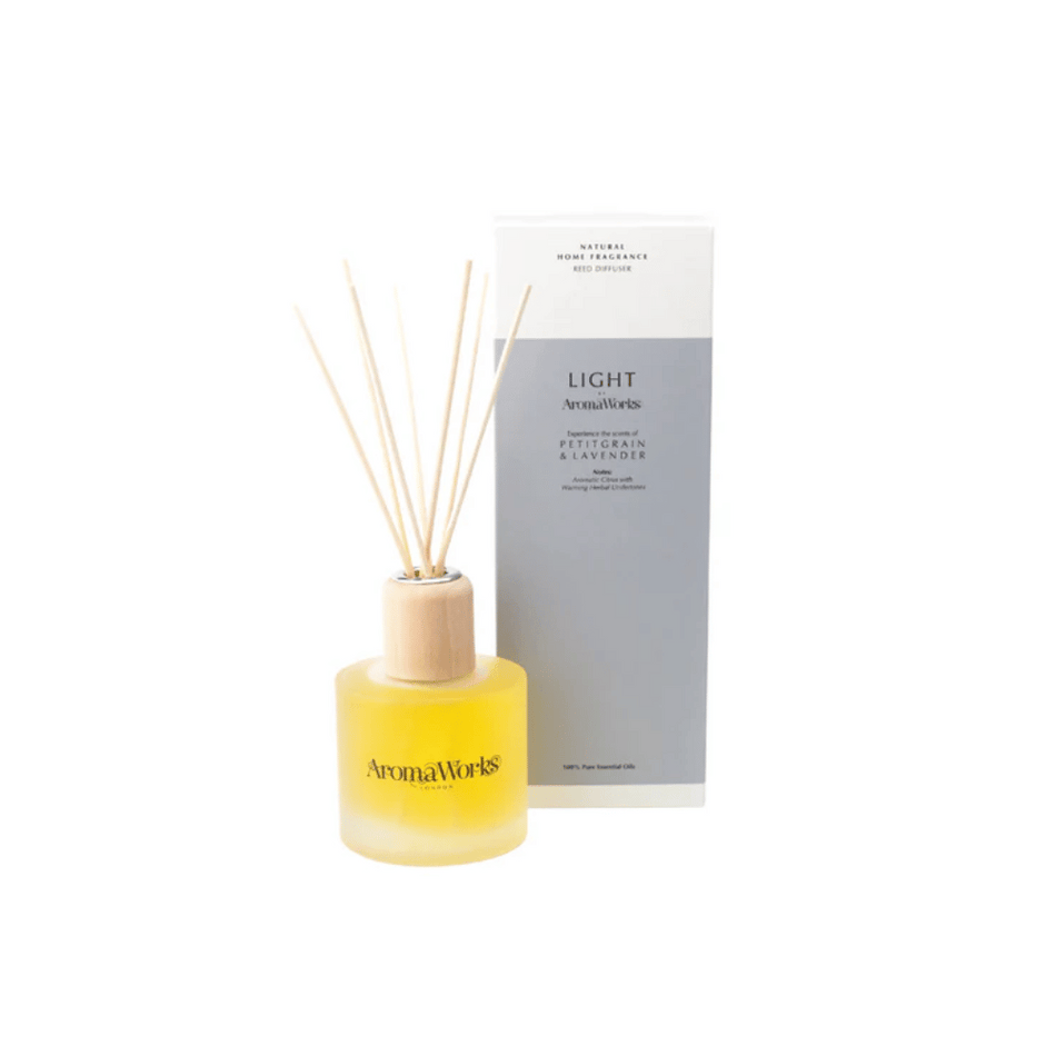AromaWorks Light Range - Petitgrain & Lavender Reed Diffuser 200ml- Lillys Pharmacy and Health Store
