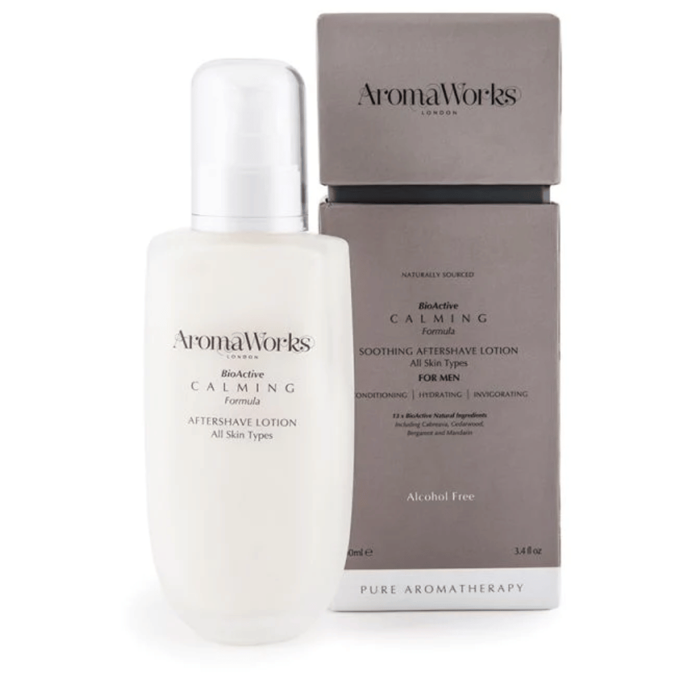 AromaWorks Mens Calming Aftershave Lotion 100ml- Lillys Pharmacy and Health Store