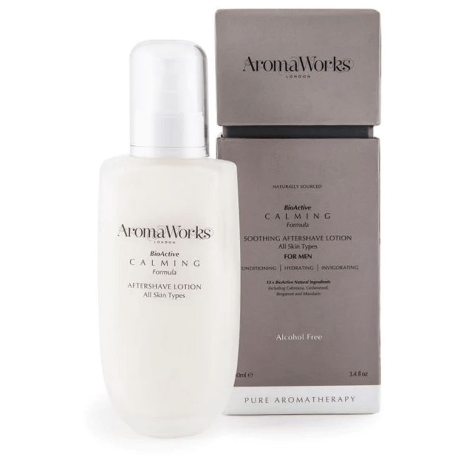 AromaWorks Mens Calming Aftershave Lotion 100ml- Lillys Pharmacy and Health Store