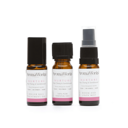 AromaWorks Nurture Wellbeing Trio 3 x 10ml products- Lillys Pharmacy and Health Store