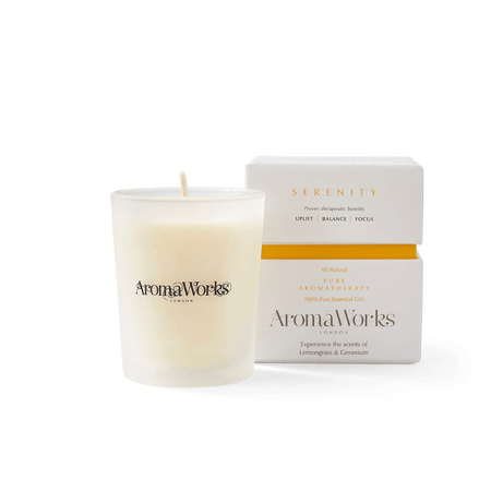 AromaWorks - Serenity Small Candle 10cl- Lillys Pharmacy and Health Store