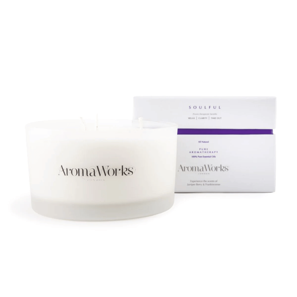 AromaWorks Soulful Candle 3-wick Large- Lillys Pharmacy and Health Store