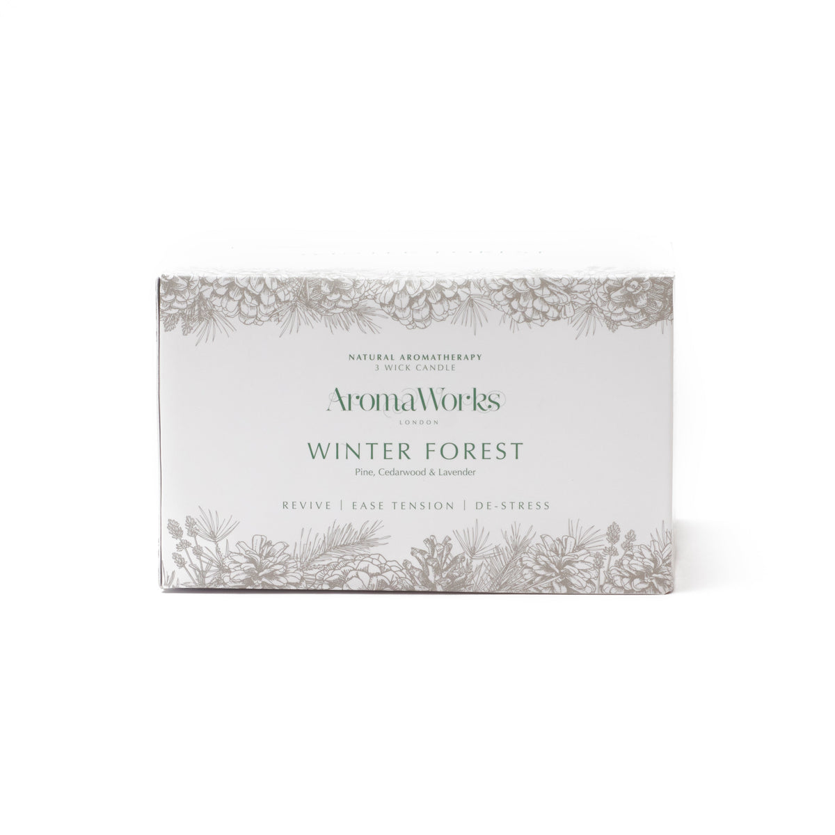 AromaWorks Winter Forest 3 Wick Candle- Lillys Pharmacy and Health Store