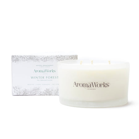 AromaWorks Winter Forest 3 Wick Candle- Lillys Pharmacy and Health Store