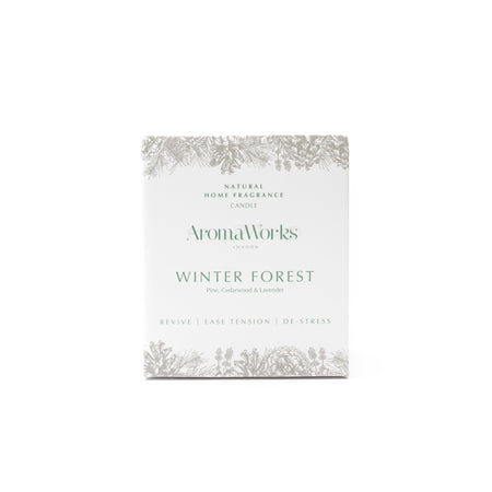 AromaWorks Winter Forest 30cl Candle- Lillys Pharmacy and Health Store