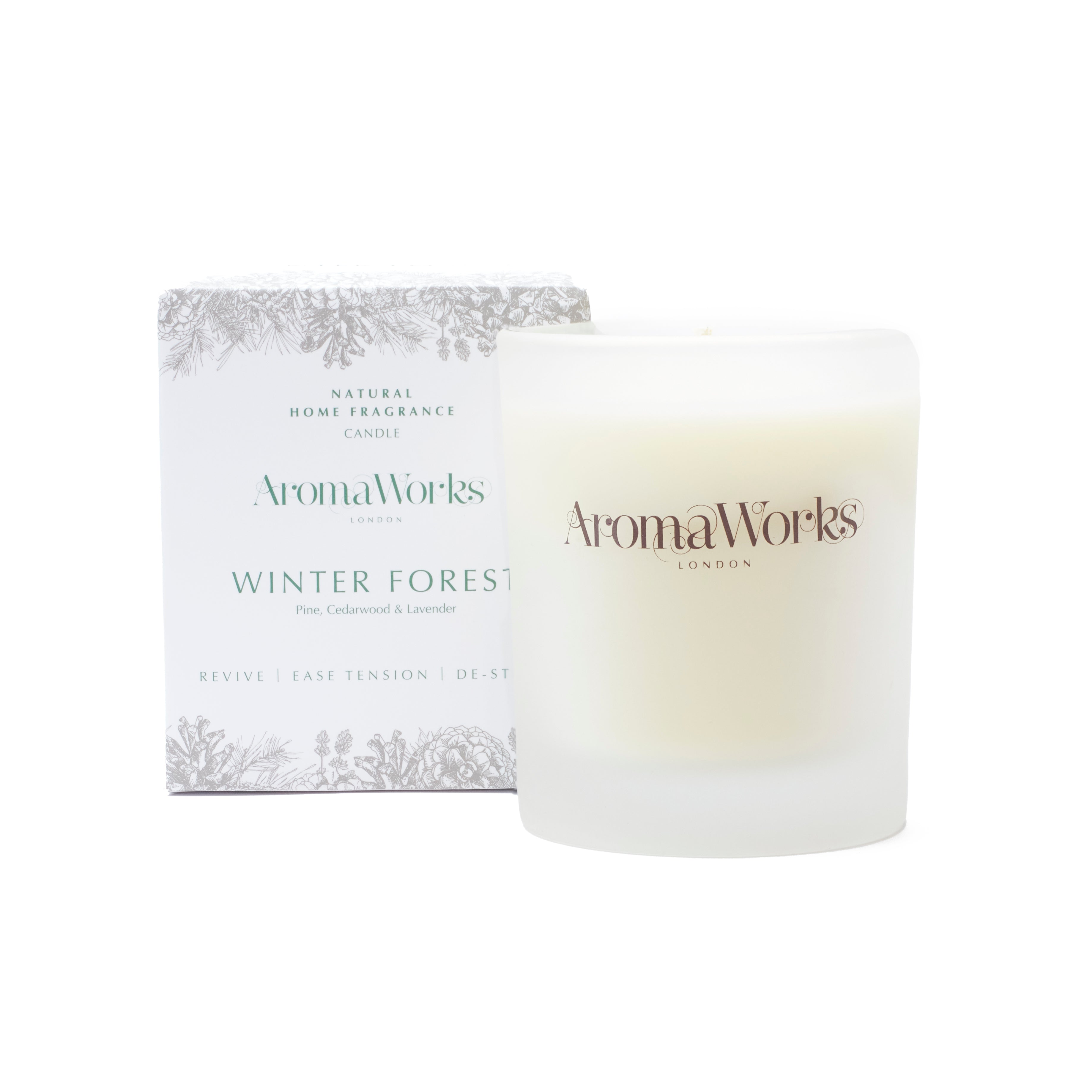 AromaWorks Winter Forest 30cl Candle- Lillys Pharmacy and Health Store