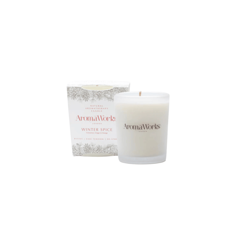 AromaWorks Winter Spice 10cl Candle- Lillys Pharmacy and Health Store