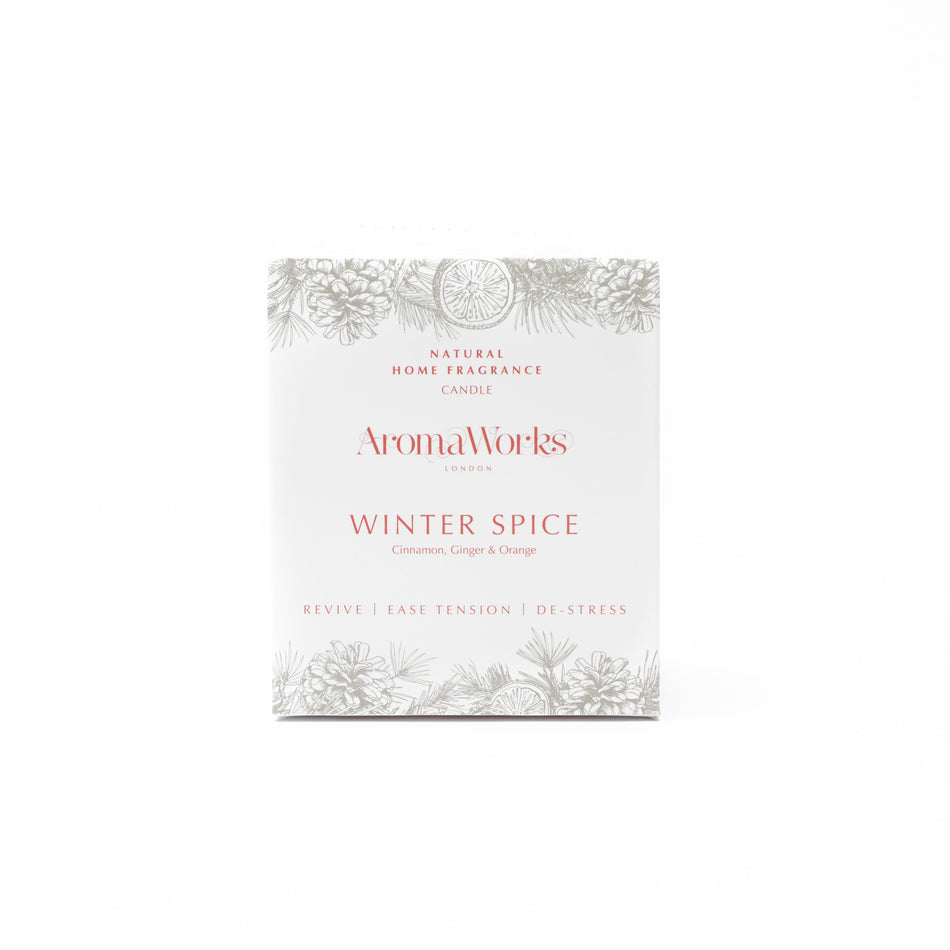 AromaWorks Winter Spice 30cl Candle- Lillys Pharmacy and Health Store