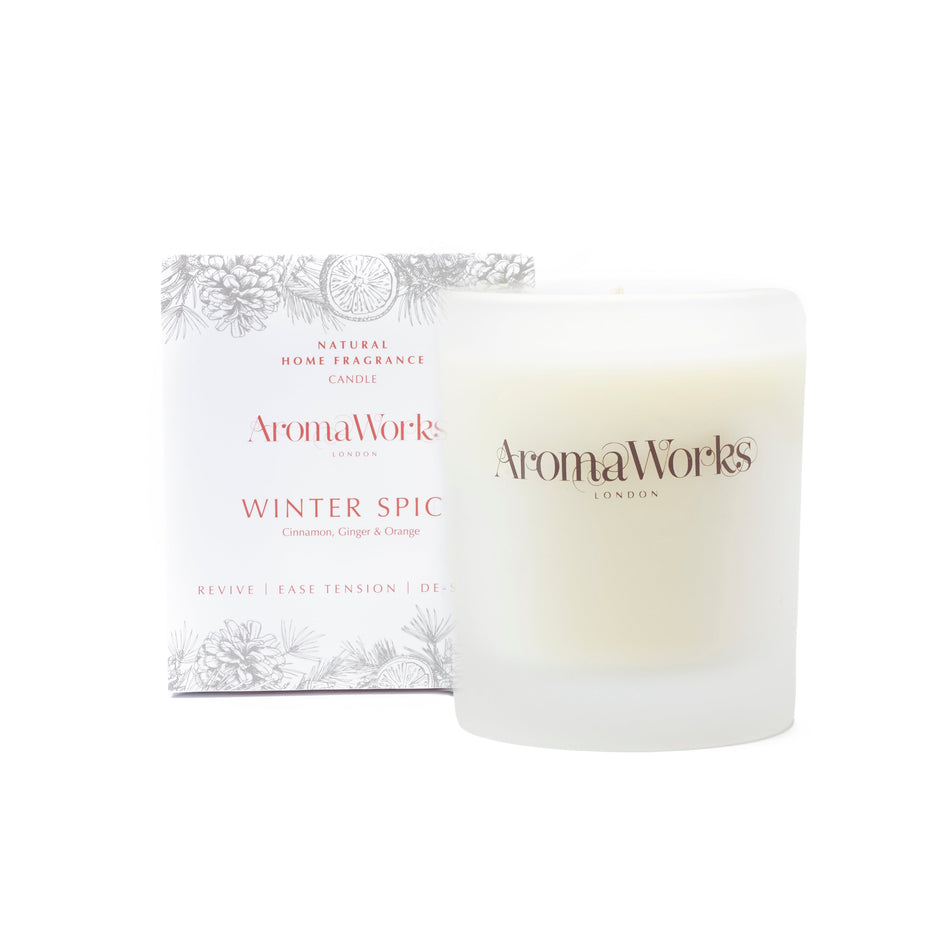 AromaWorks Winter Spice 30cl Candle- Lillys Pharmacy and Health Store