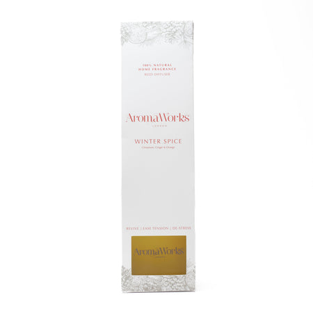 AromaWorks Winter Spice Reed Diffuser 100ml- Lillys Pharmacy and Health Store