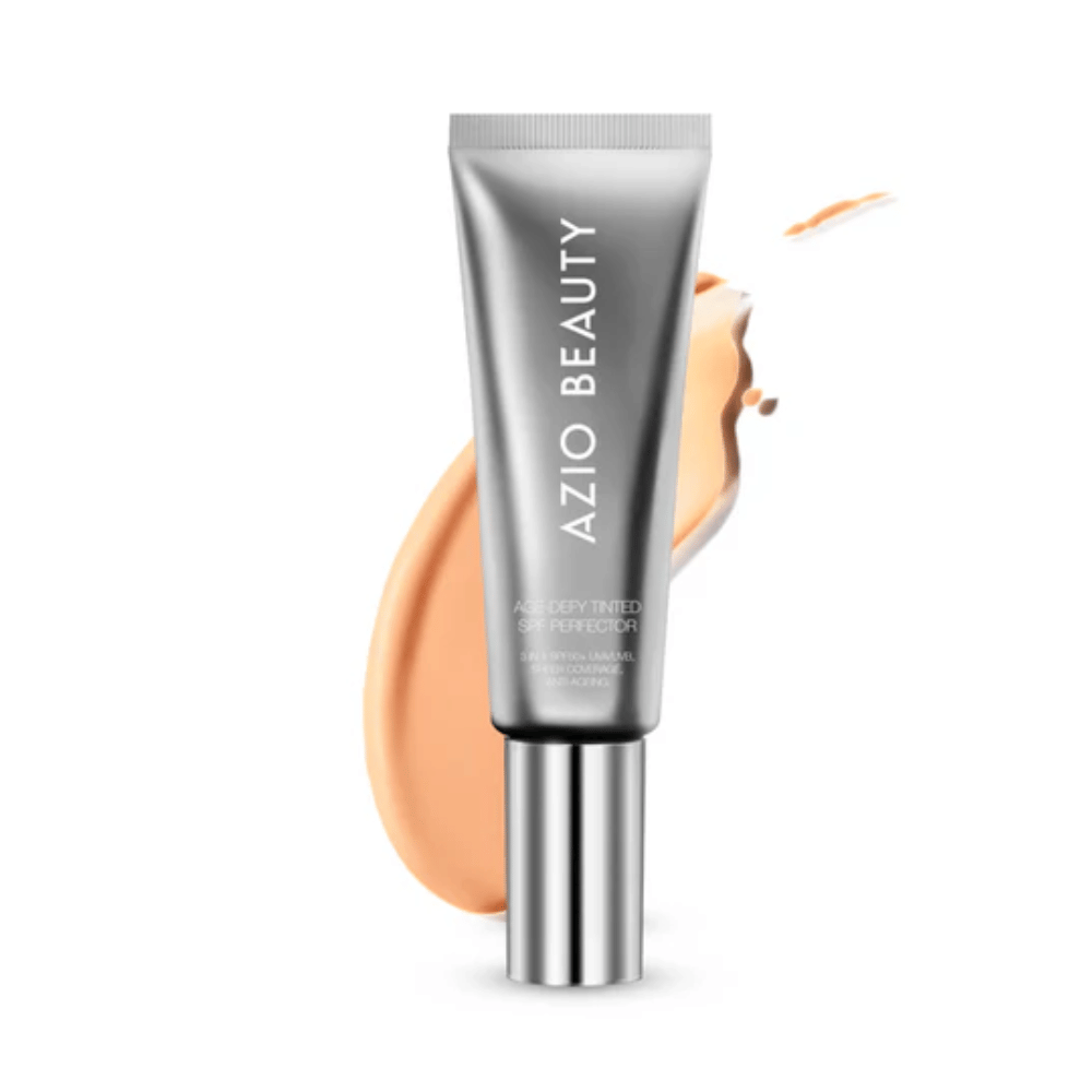 Azio Beauty Age-Defy Tinted Spf 50 Perfector Light 35ml- Lillys Pharmacy and Health Store
