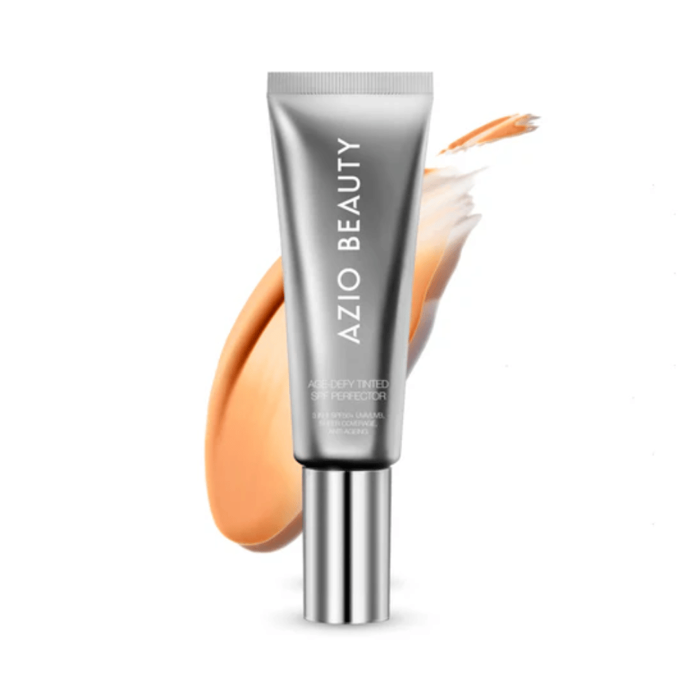 Azio Beauty Age-Defy Tinted Spf 50 Perfector Medium 35ml- Lillys Pharmacy and Health Store