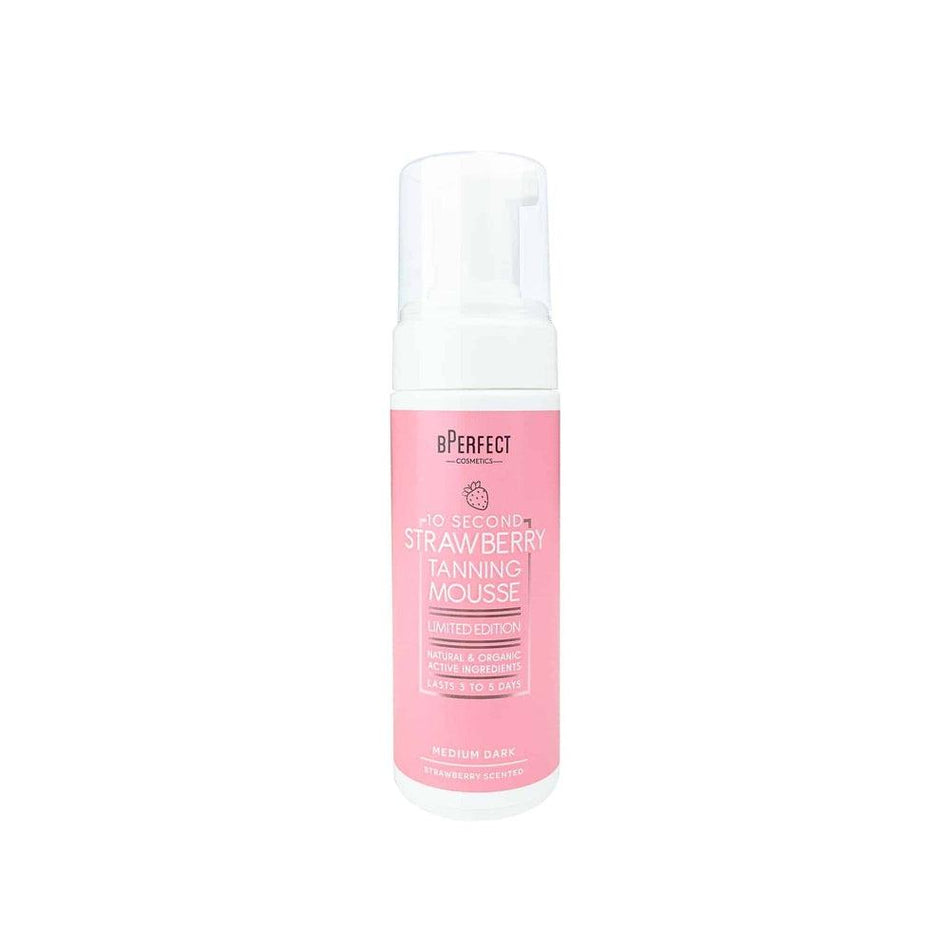 B Perfect 10 Second Tan Medium/Dark Strawberry Mousse 150ml- Lillys Pharmacy and Health Store