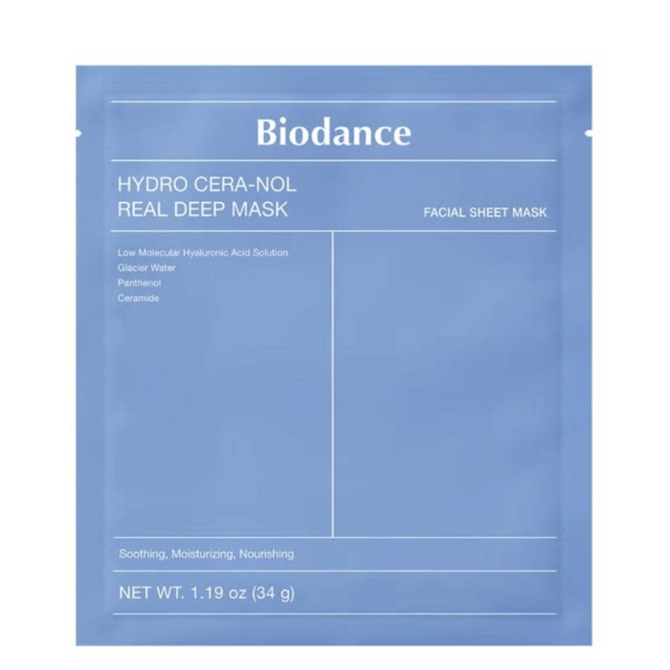 BIODANCE Hydro Cera-Nol Real Deep Mask Pack 4 x 34g- Lillys Pharmacy and Health Store