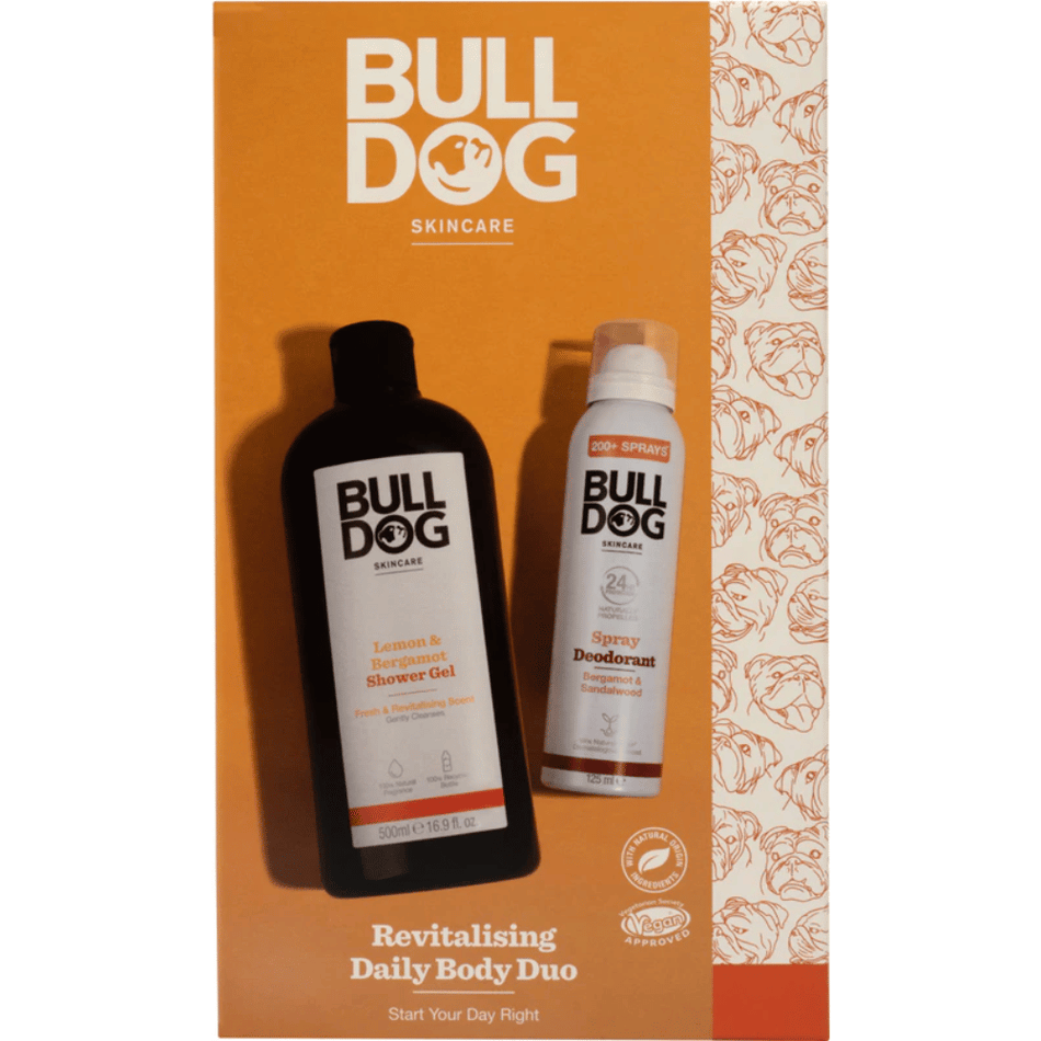 BULLDOG Men's Gift Set | Revitalising Daily Body Duo- Lillys Pharmacy and Health Store