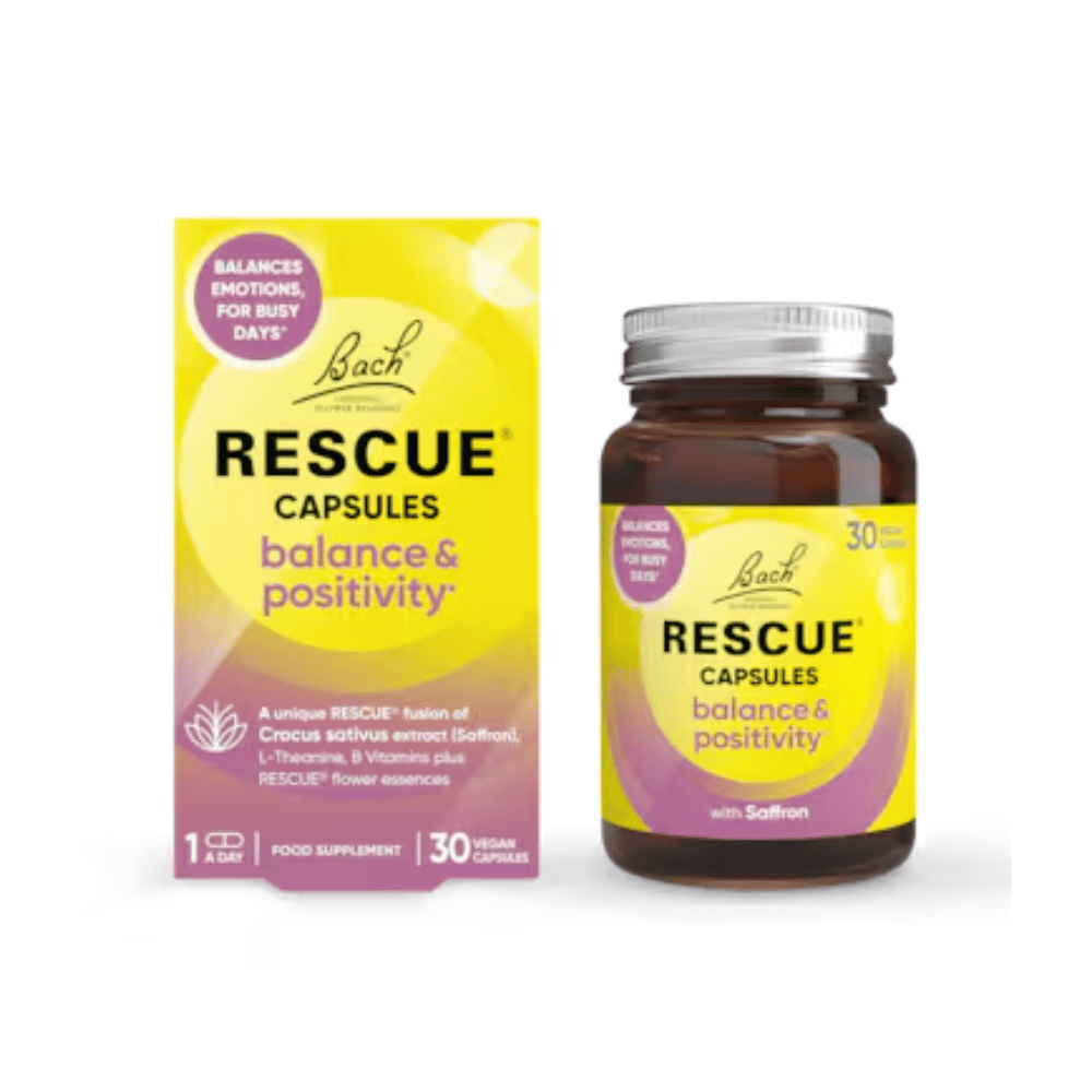 Bach Rescue Remedy Balance & Positivity 30 Capsules- Lillys Pharmacy and Health Store